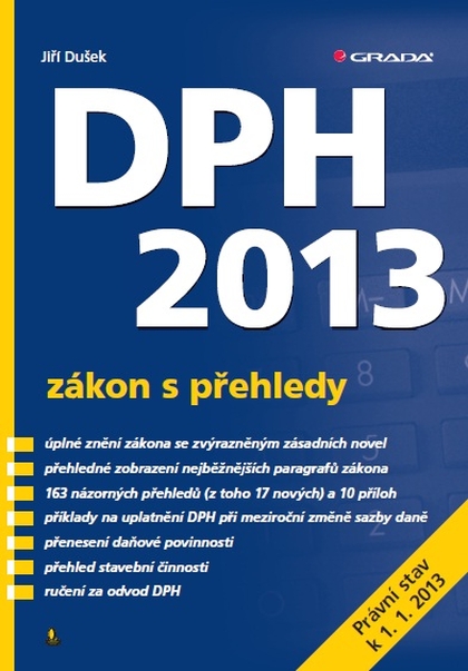 E-kniha DPH 2013 - zákon s přehledy - Jiří Dušek