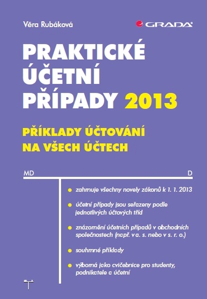 E-kniha Praktické účetní případy 2013 - Věra Rubáková
