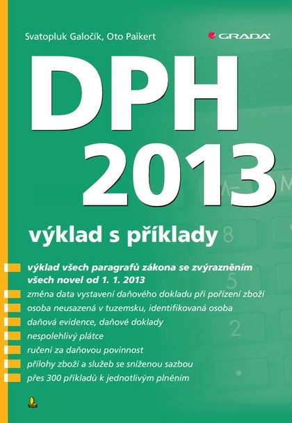 E-kniha DPH 2013 - Oto Paikert, Svatopluk Galočík