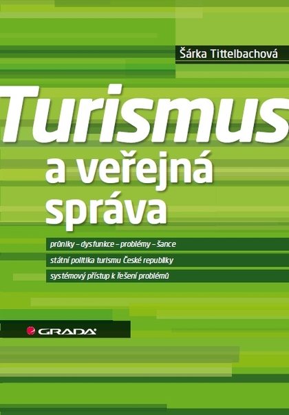 E-kniha Turismus a veřejná správa - Šárka Tittelbachová
