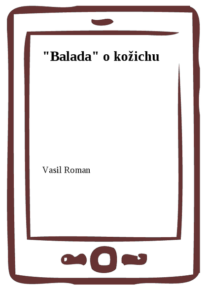 E-kniha "Balada" o kožichu - Vasil Roman