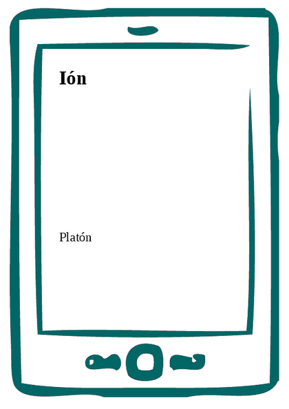 E-kniha Ión - Platón