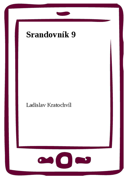 E-kniha Srandovník 9 - Ladislav Kratochvíl