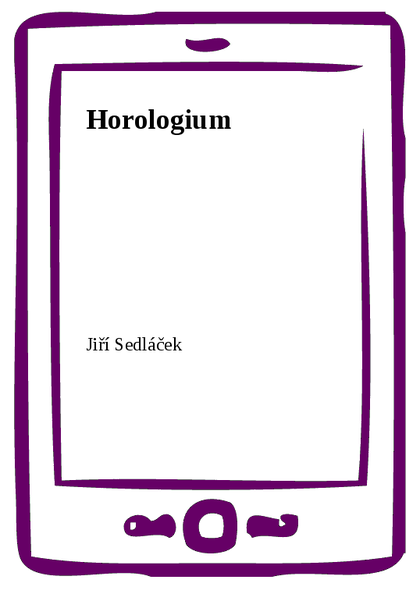 E-kniha Horologium - Jiří Sedláček