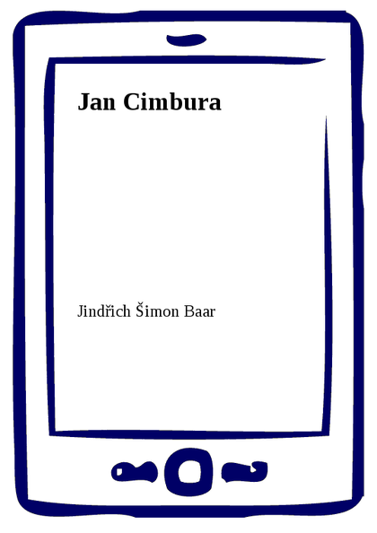 E-kniha Jan Cimbura - Jindřich Šimon Baar