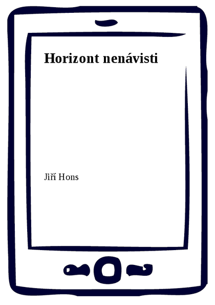 E-kniha Horizont nenávisti - Jiří Hons