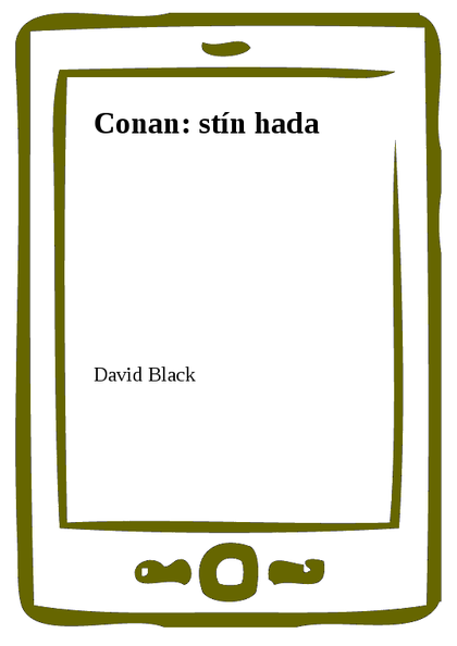 E-kniha Conan: stín hada - David Black