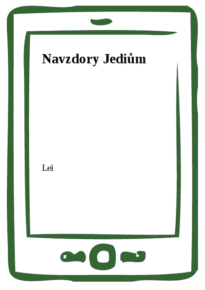 E-kniha Navzdory Jediům -  Lei