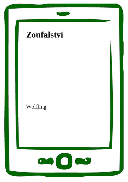 E-kniha Zoufalstvi -  Wolfling