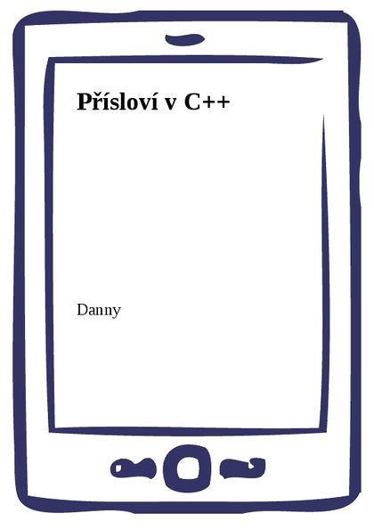 E-kniha Přísloví v C++ -  Danny