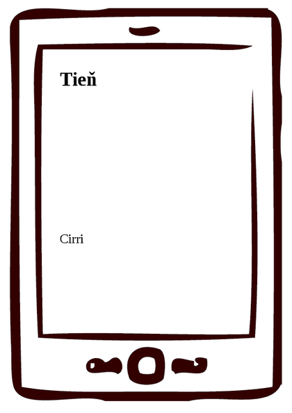 E-kniha Tieň -  Cirri