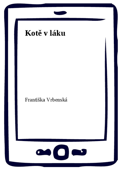 E-kniha Kotě v láku - Františka Vrbenská