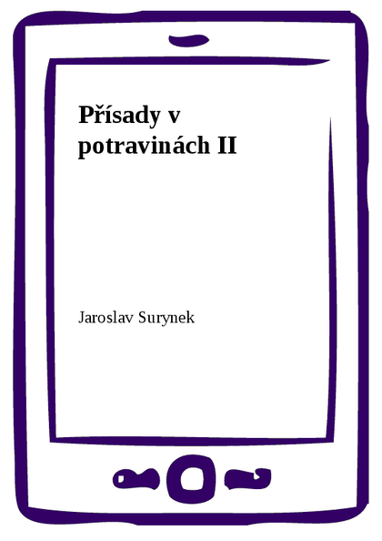 E-kniha Přísady v potravinách II - Jaroslav Surynek