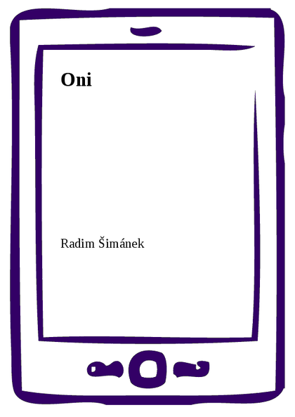 E-kniha Oni - Radim Šimánek