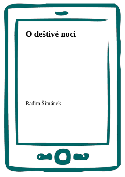 E-kniha O deštivé noci - Radim Šimánek